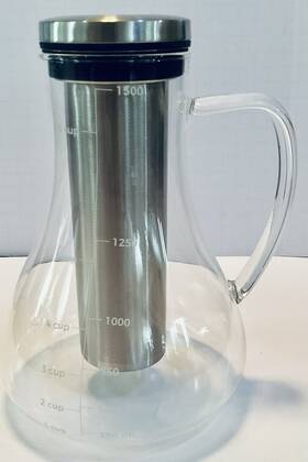 3m Bocha345 Cold Brew Coffee Maker By Bocha Borosilicate Glass Carafe Stainless Steel Filter