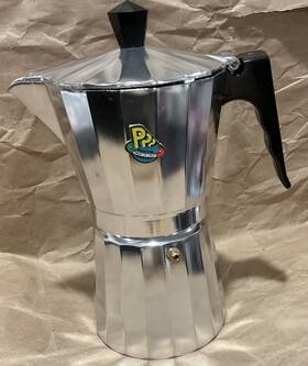 3p S B12042v Espresso Moka Pot Coffee Maker Stove Top Inch Napoletana Express Brand New