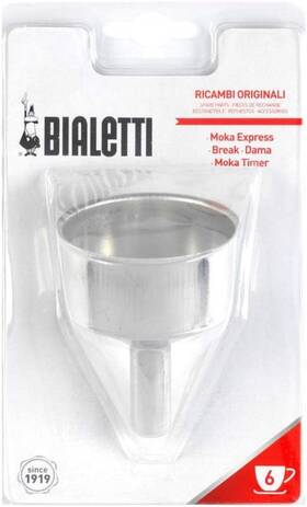 445046519599 Moka Express 6-cup Funnel Replacement - Brew Perfect Coffee Again