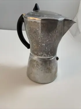 Aerolatte 039179001414 Stove Top Aluminum Espresso Coffee Maker Cappuccino Latte 3 Cup