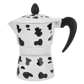 Agatigekz8g2ryfqp-11 Agatige Stovetop Espresso Maker Milk Cow Moka Pot Coffee 3/6/9 Cup Aluminium P
