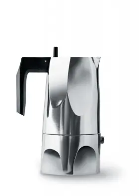 Alessi 003299377374 3 Cup Stovetop Coffeemaker By Mario Trimarchi - Silver