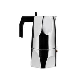 Alessi 003299377381 Ossidiana Stove Top Espresso Coffee Maker Black