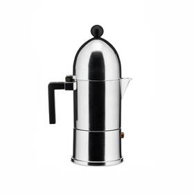 Alessi 735343288975 A9095/3 B La Cupola - Design Espresso Coffee Maker Aluminum And Thermoplasti