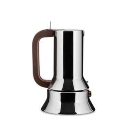 Alessi 735533112103 9090/1 - Design Stovetop Espresso Coffee Maker 18/10 Stainless Steel M