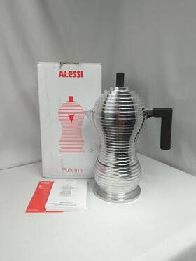 Alessi Mdl02 Pulcina Espresso Coffee Maker Michele De Lucchi Illy R&d Lab