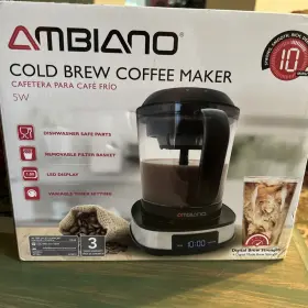 Sf956 Ambiano Cold Brew Coffee Maker New In Box
