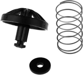 00607701 Anakel Home Replacement Anti-drip System For Coffee Makers Black And Silver Black/silver