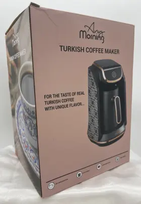 Any8681126433365 Any Morning Turkish Coffee Maker Automatic Machine 4 Cups New