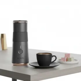 Arc103wnb Arcadia Go Rechargeable Portable Turkish Coffee Maker Black