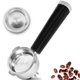 Arcbt B0fkbsz3c9 Updated 58mm Portafilter Black Handle And Polished 304 Stainless Steel