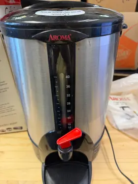 Acu-040 Aroma Caffe Centro 40 Cup Stainless Steel Coffe Urn