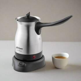 Arzum Ar3088-ul Cezve Electric Turkish Coffee Maker Stainless Steel Boil-dry Protection