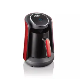 Arzum Okka 313040236231 Minio 4 Cup Metallic Black/red Turkish Coffee Maker