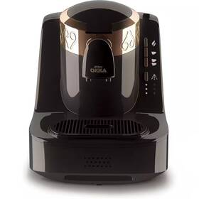 Arzum Okka 711181539875 Automatic 2 Cup Black/copper Turkish Coffee Maker