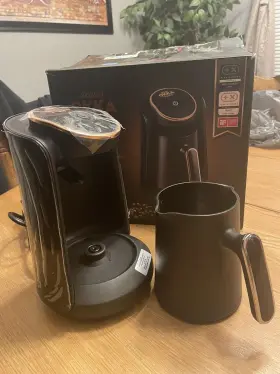 Ok004-p Arzum Okka Minio Ok004 Turkish Coffee Maker Machine Copper/black See Description