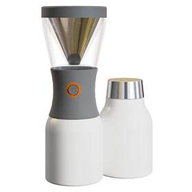 Asobu Kb900wt Coldbrew Portable Cold Brew Coffee Maker With A Vacuum Insulated 34oz Stainle