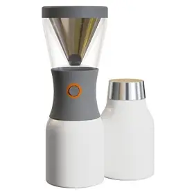 Kb900wt Asobu Coldbrew Portable Cold Brew Coffee Maker With A Vacuum Insulated 34oz Stainle