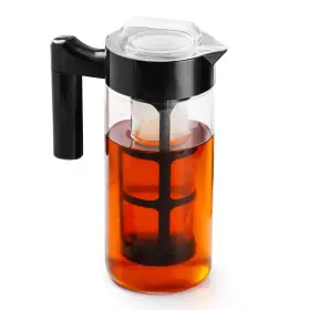 Azfunn 970026235745 Cold Brew Coffee Maker 1.3 Quart Iced Brewing Glass Pitcher Sun And