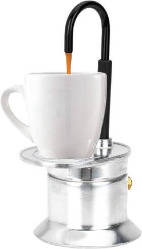 Banapoy Banapoy2wg1zthomg Stovetop Pot Mini 1 Cup 50ml Single Spout Espresso Coffee Maker Italian