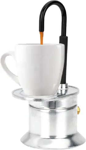 Banapoy2wg1zthomg Banapoy Stovetop Pot Mini 1 Cup 50ml Single Spout Espresso Coffee Maker Italian