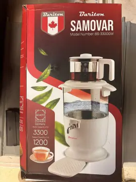 Bs-3300gw Bariton New Samovar Color White Electric 3.3l Turkish Style