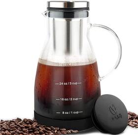 Bean Envy 711181694598 Cold Brew Coffee Maker - 32 Oz Glass Iced Tea And