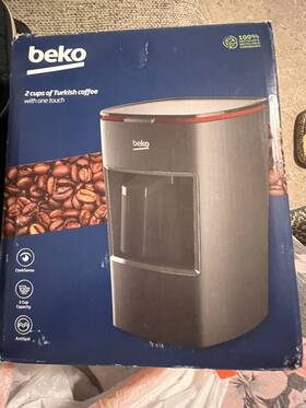 Beko 690842068782 2-cup Turkish/greek Coffee Maker With One Touch
