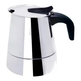 B00cwahkmw Bene Casa Stainless-steel 6-cup Espresso Maker Black Handle Contemporary Design