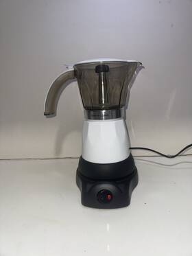Bene Casa Bc-002 Portable Electric Espresso Maker White And Black 6 Shots Of