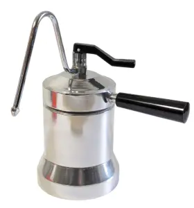 0184 Benjamin & Medwin Stove Top Espresso Cappuccino Maker By And Caffe 6 C Alum