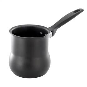 Better Chef 445043984918 1.7 Cup Aluminum Nonstick Turkish Coffee Maker In Black With Cool Touch Handle