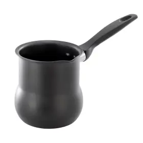 Better Chef 445043984918 1.7 Cup Aluminum Nonstick Turkish Coffee Maker In Black With Cool Touch Handle