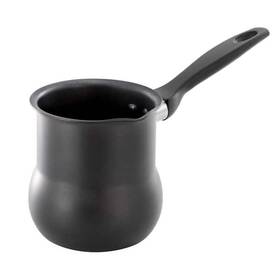 Better Chef 636555100096 1.7 Cup Aluminum Nonstick Turkish Coffee Maker In Black With Cool Touch Handle