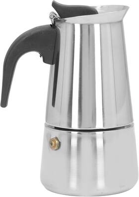 Beufee Beufeekqbcgwx85n-11 Stovetop Espresso Maker Stainless Steel Italian Coffee Moka Pot