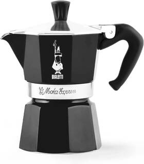Bialetti 0004952/np 4952 Moka Express 3-cups Espresso Maker Black 8006363018401