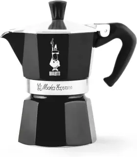 0004952 Bialetti 0004952/np 4952 Moka Express 3-cups Espresso Maker Black 8006363018401