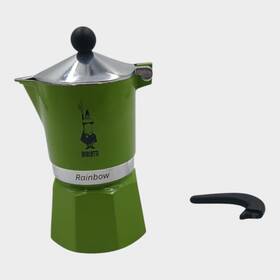 Bialetti 0004972/np Rainbow Italian Moka Espresso Stovetop Coffee Maker Pot 3 Cups