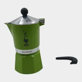 0004972 Bialetti 0004972/np Rainbow Italian Moka Espresso Stovetop Coffee Maker Pot 3 Cups