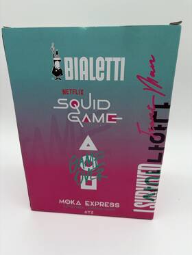 Bialetti 0005393 Moka Express Squid Game 6tz Preparazione Per T E Caff