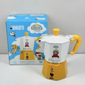 0005423 Bialetti Moka Express 3 Tazze - Luce And Friends Giubileo 2025 Espresso Machine