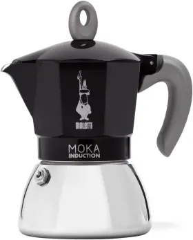 0006936 Bialetti 0006936/np Moka Induction Pot 6-cups Espresso Black
