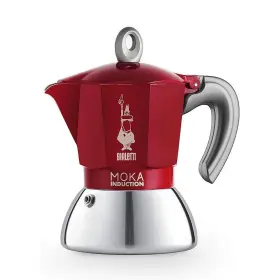 0006942 Bialetti 0006942/np Moka Induction Pot Suitable For All Types Of Hobs 2 Cups Red