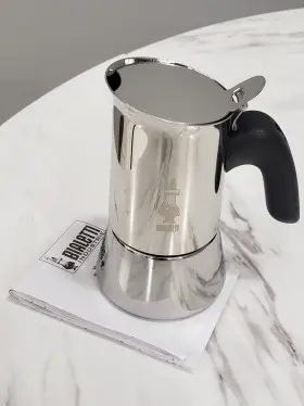 0007252 Bialetti 0007252/cnnp New No Box -bialetti Venus 2 Cup Stainless Steel Stovetop Coffee Maker Moka Pot