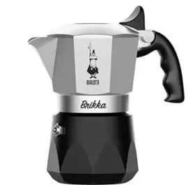 0007327 Bialetti Nuova Brikka Moka Pot 2 Cups 2023 Stovetop Coffee Maker For Espresso