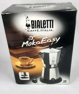 Bialetti 006363000833 Caffe. Italia. Mokaeasy Electric Moka Pot