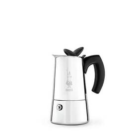 Bialetti 006363017428 Musa Stovetop Coffee Maker Suitable For All Types Of Hobs Stainless Steel 4 Cups