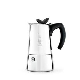 Bialetti 006363017459 Inch - Musa Induction Stainless Steel Stovetop Espresso Coffee Maker Suitable