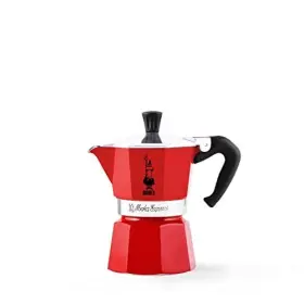 1cups Bialetti 006363018449 4941 Moka Express Espresso Maker Red