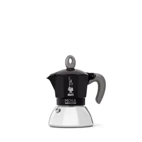 Bialetti 006363029100 Moka Induction Pot Suitable For All Types Of Hobs 2 Cups Espresso